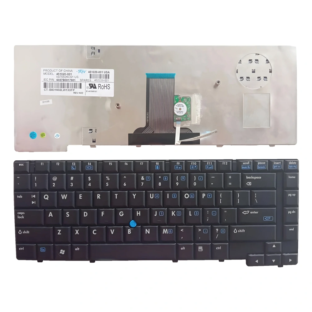 Teksus Laptop Keyboard For HP Elitebook 8510P view 2